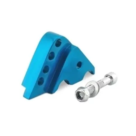 Höherlegungssatz blau elox- Minarelli liegend - Aerox - Nitro - Ovetto - Neos - Jog - Mach G - F12 - F15 - SR50 Highlight