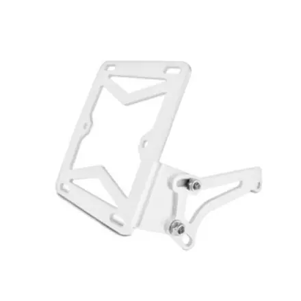 Neu Kennzeichenhalter TNT CNC Weiss Minarelli