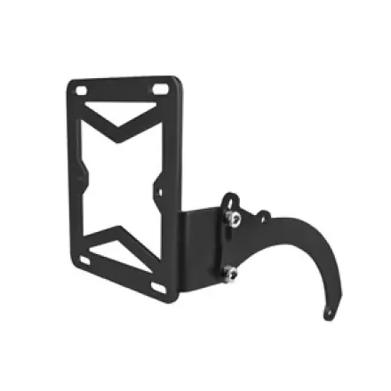 Kennzeichenhalter TNT CNC schwarz elox - Peugeot stehend Neue Ware