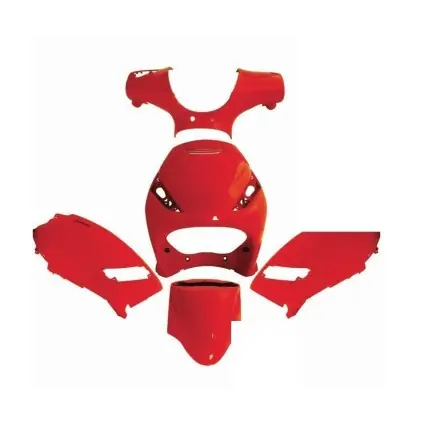 Günstig Verkleidungskit Piaggio Zip ab 2000 - 5 Teile rot