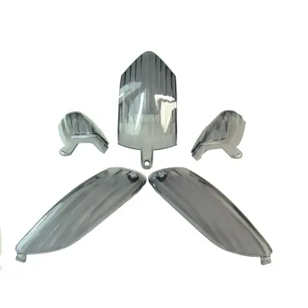 Blinker und Rücklichtglas-Set getönt - Aprilia SR50 R - Factory (E-Pass) Neuheit