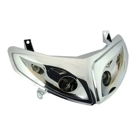 Scheinwerfermaske Halogen Quattro Chrom Highlight