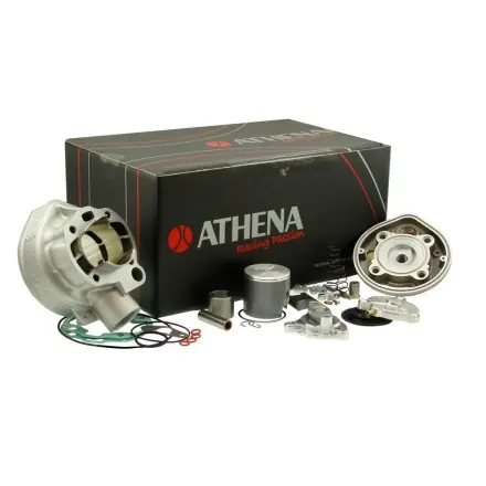 Zylinder Athena Racing 50 ccm pneumatischer Auslasssteurung -Aprilia RS 50 99-05 - CPI SMX - Generic Trigger - AM 6 Motor Echt