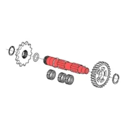 Sichere Zahlung Ritzelwelle Aprilia Rs 125 ccm