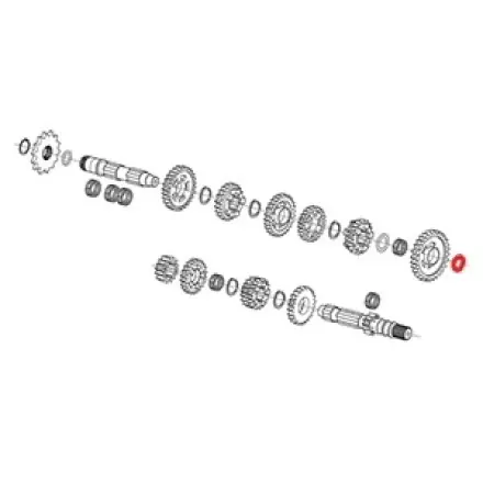 Passscheibe 17,2x30x1 mmAprilia Rs 125 ccm Gratis Versand