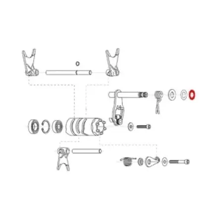 Begrenztes Angebot Paßscheibe 12,5/21,5/0,5