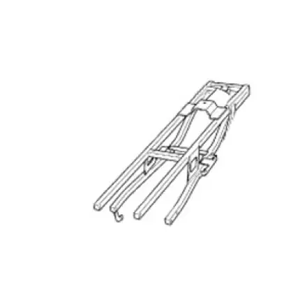 Hinterer Rahmen ab Bj. 2006 Aprilia Rs 50 Neue Ware