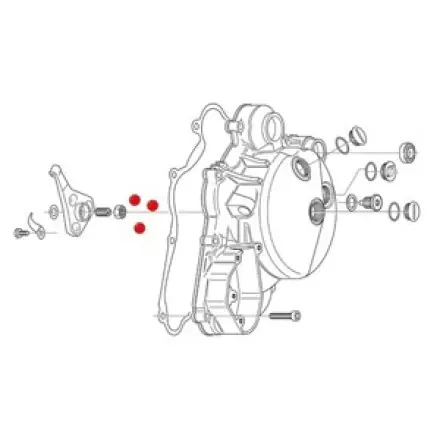 Kugel für Ausrückhebel 12mmAprilia Rs 125 ccm Super-Preis