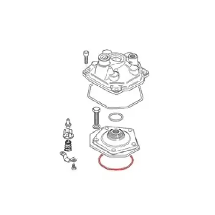 Zylinderkopf Kalottendichtring 64x2 mm 125 ccm Rotax Original Super-Preis