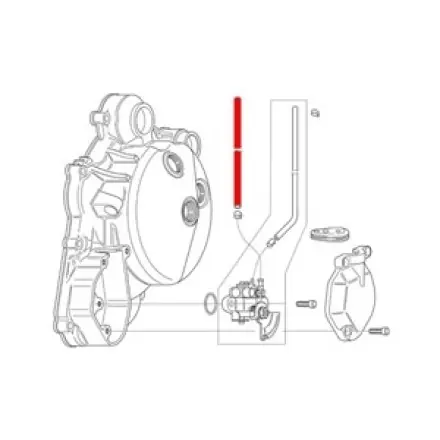 Leitung 850 mm Aprilia Rs 125 ccm Letzte Chance