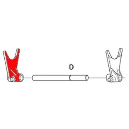 Schaltgabel 2. und 3. Gang Aprilia Rs - Sx 125 ccm Preis Gesenkt