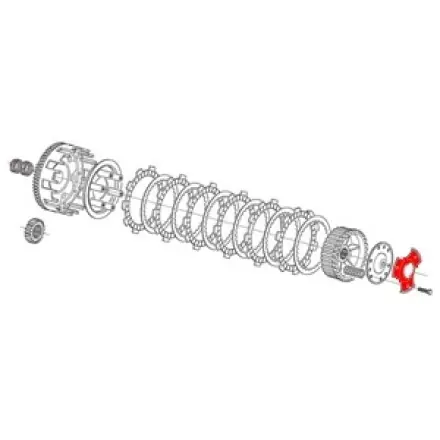 Zertifiziert Stütztellerführung Aprilia Rs - Rx - Sx 125 ccm