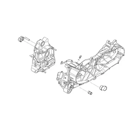 Motorblock Rotax Scarabeo 125 ccm Motoren Echt