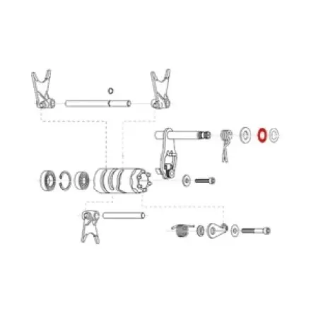 Finale Aktion Paßscheibe 12,5/21,5 Aprilia RS 12 - RX - SX