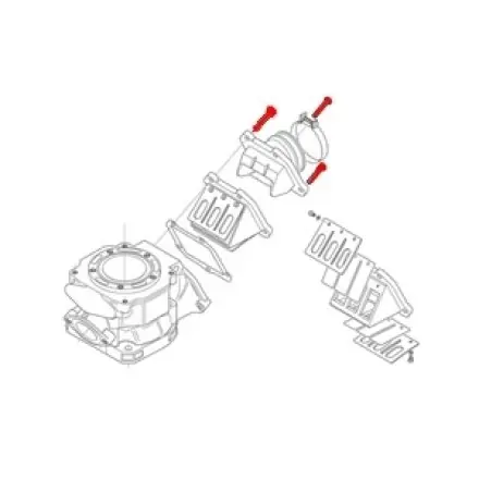 Ansaugstutzen Tcei Schraube M6x25 mm Aprilia Rs - Sx 125 ccm Rabatt