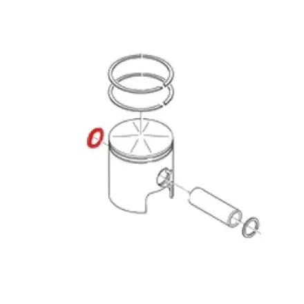 Kolben Clip 15 mm Aprilia RS 125 ccm - RX - SX Preiswert