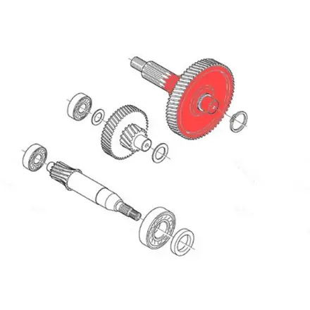 Sekundärgetriebe Z=64Aprilia - Suzuki Motor Sofort Bestellen