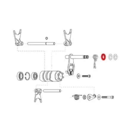 Direktkauf Ausgleichsscheibe 13 mm Aprilia RS 125 - RX - SX