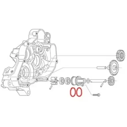 Wasserpumpen Dichtring 26,7x1,8 mm Super-Preis