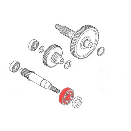 Lager 22x50x14 mmAprilia - Suzuki Motor Kracherpreis