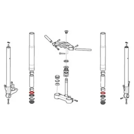 Preis Gesenkt Anschluß Kompressor Aprilia - Katana - Scarabeo