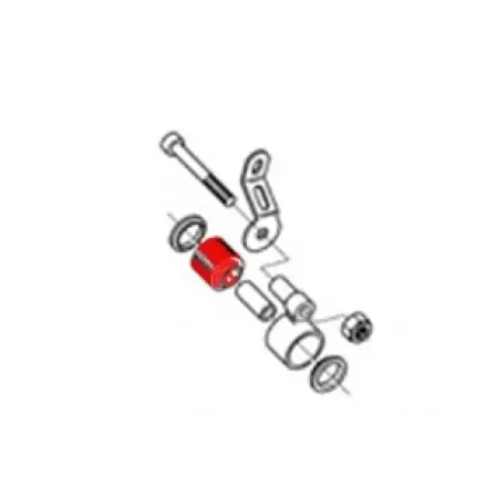 Silentblock Auspuff Aprilia Rs - Rx - Sx 125 Kostenloser Versand