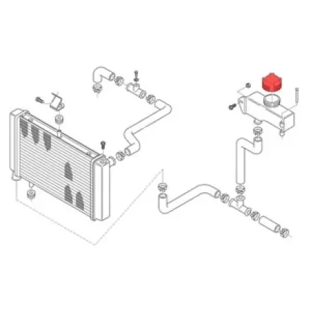 Saisonangebot Ausdehngefäß Verschluß Aprilia Rs 125 ccm