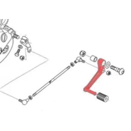 Schalthebel Aprilia RS 125 ccm Ausverkauf