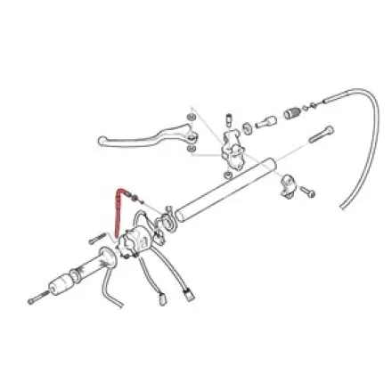 Jetzt Bestellen Lenker Starterzug Aprilia Rs 125 ccm