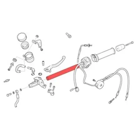 Neu Im Sortiment Lenker Stummel rechts oder links Aprilia RS 125 ccm