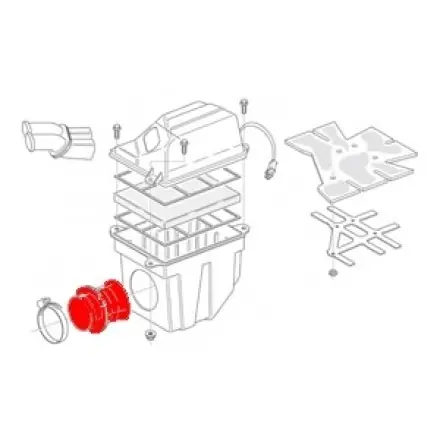 Neue Ware Luftfilter Ansaugmuffe Aprilia Rs 125 ccm