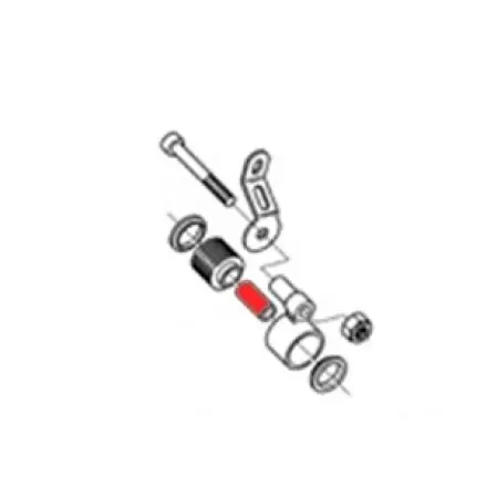 Preisreduziert Distanzhülse Auspuff Aprilia Rs - Rx - Sx 125