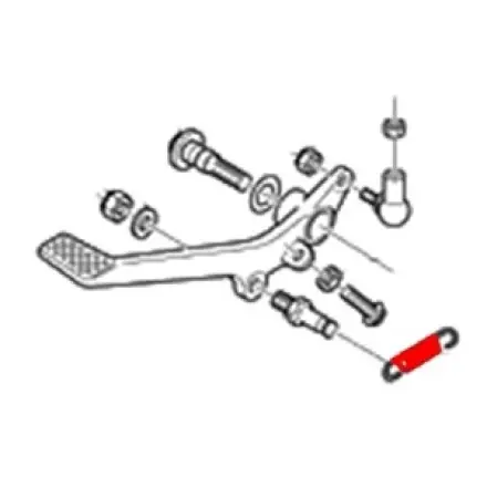 Bestpreis Feder für Bremshebel Rs 125