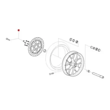 Vorderrad Achsen Mutter Kracherpreis