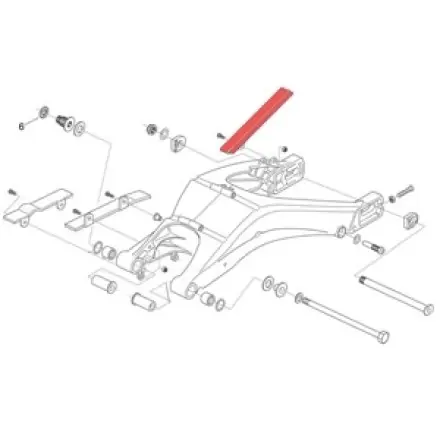 Bestpreis Kettenschutz Schwarz Aprilia Rs 125 ccm