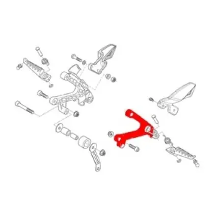 Rastenträger Fahrer links Sonderangebot