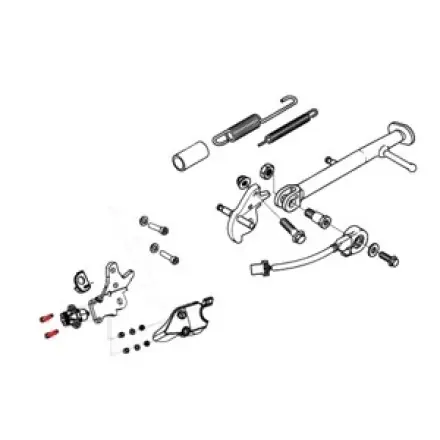 Preiswert Hauptständer Schalter Schraube Aprilia Rs 125