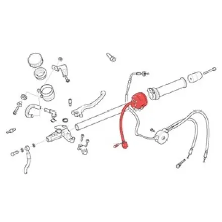 Lenker Lichtschalter rechts Aprilia Rs 125 ccm Angebot