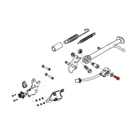 Online Kaufen Seitenständer Tc Schraube mit Flasch