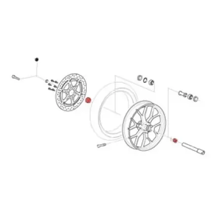 Vorderrad Distanzstück Sichere Zahlung