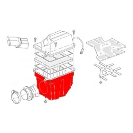 Neuheit Luftfilter Gehäuseboden