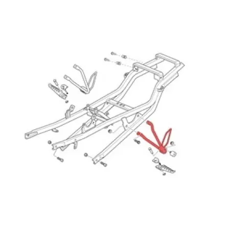 Rastenträger Beifahrer links Gratis Versand