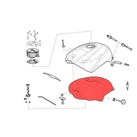 Tank für Kraftstoff Aprilia Rs 125 ccm Online Kaufen