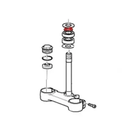 Heißes Angebot Gabel Scheibe für Lenksatz Aprilia Rs 125 ccm