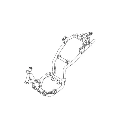 Fahrgestell für Habana - Mojito Fz.ident. Zd4pkc0..zd4pkc1.. Abverkauf