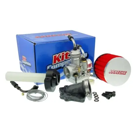 Vergaser Kit Arreche 24 mm (Rennanlage) (E-Choke) - Piaggio Motor - Runner - NRG - SR50R - TPH - Zip - Stalker - Jetforce - Speedfight 3 Rabatt