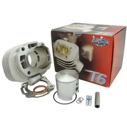 Bestpreis Zylinder Airsal Racing T6 70 ccm - Piaggio Luft - NRG - TPH - ZIP - Storm - Stalker - ICE - ET2 - Vespa LX