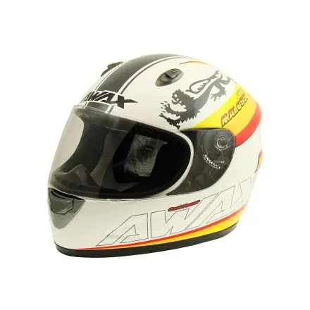 Malossi Racing Integralhelm Weiß Jetzt Kaufen