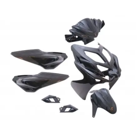 Markenprodukt Verkleidungskit 9 Teile Aerox ab 2013 schwarz metallic