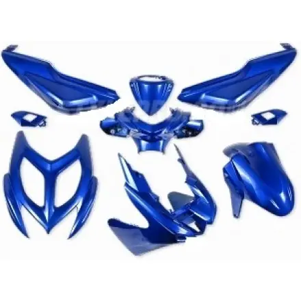 Verkleidungskit 9 Teile Aerox ab 2013 blau metallic Zertifiziert